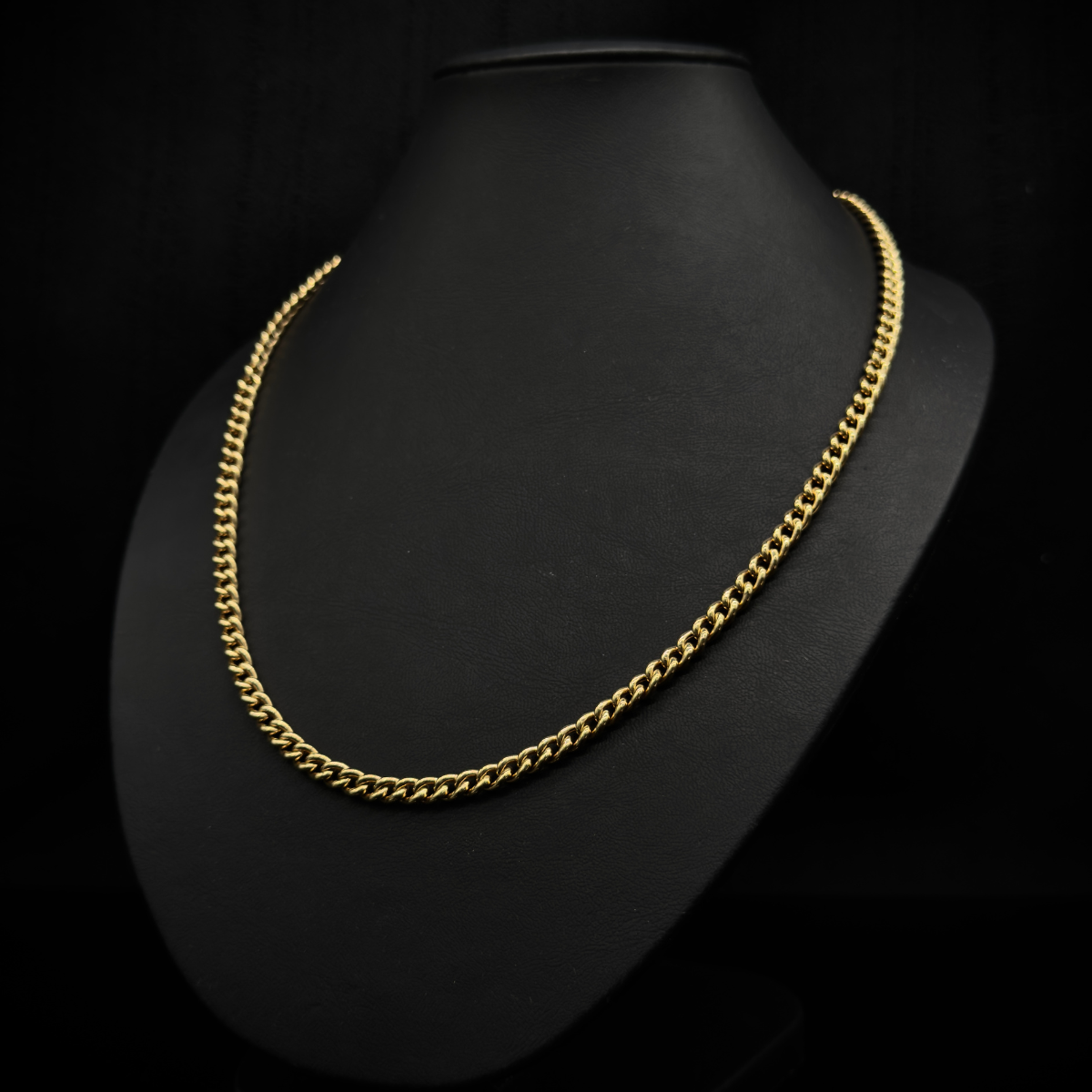CADENA CUBANA ORO 10k 55cm