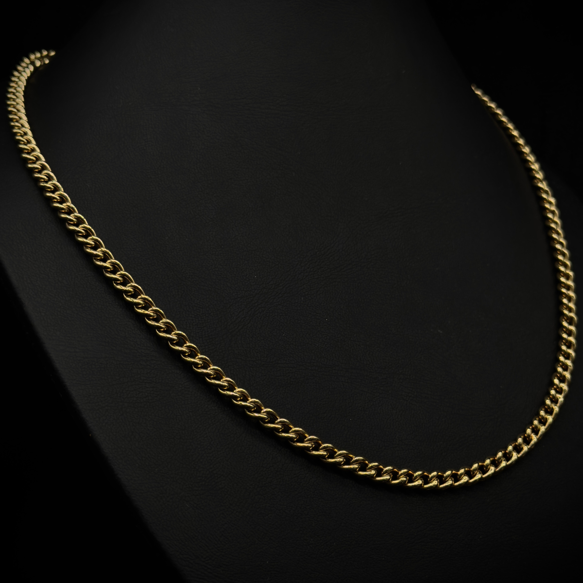 CADENA CUBANA ORO 10k 55cm