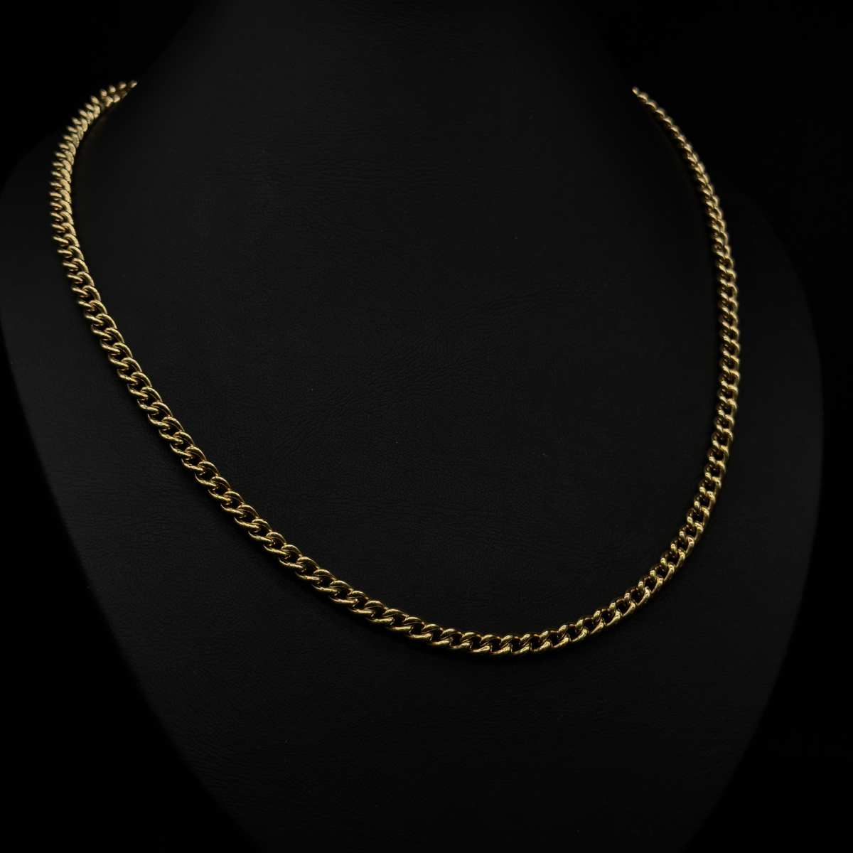 CADENA CUBANA ORO 10k 55cm