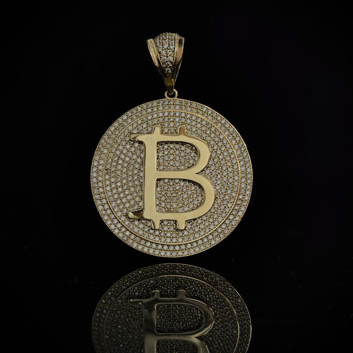 DIJE BITCOIN EN ORO 10k