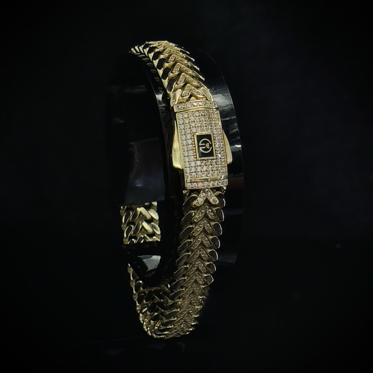PULSO PETATILLO GOLDEN DELUXE en ORO 10K 21cm - Edicion exclusiva