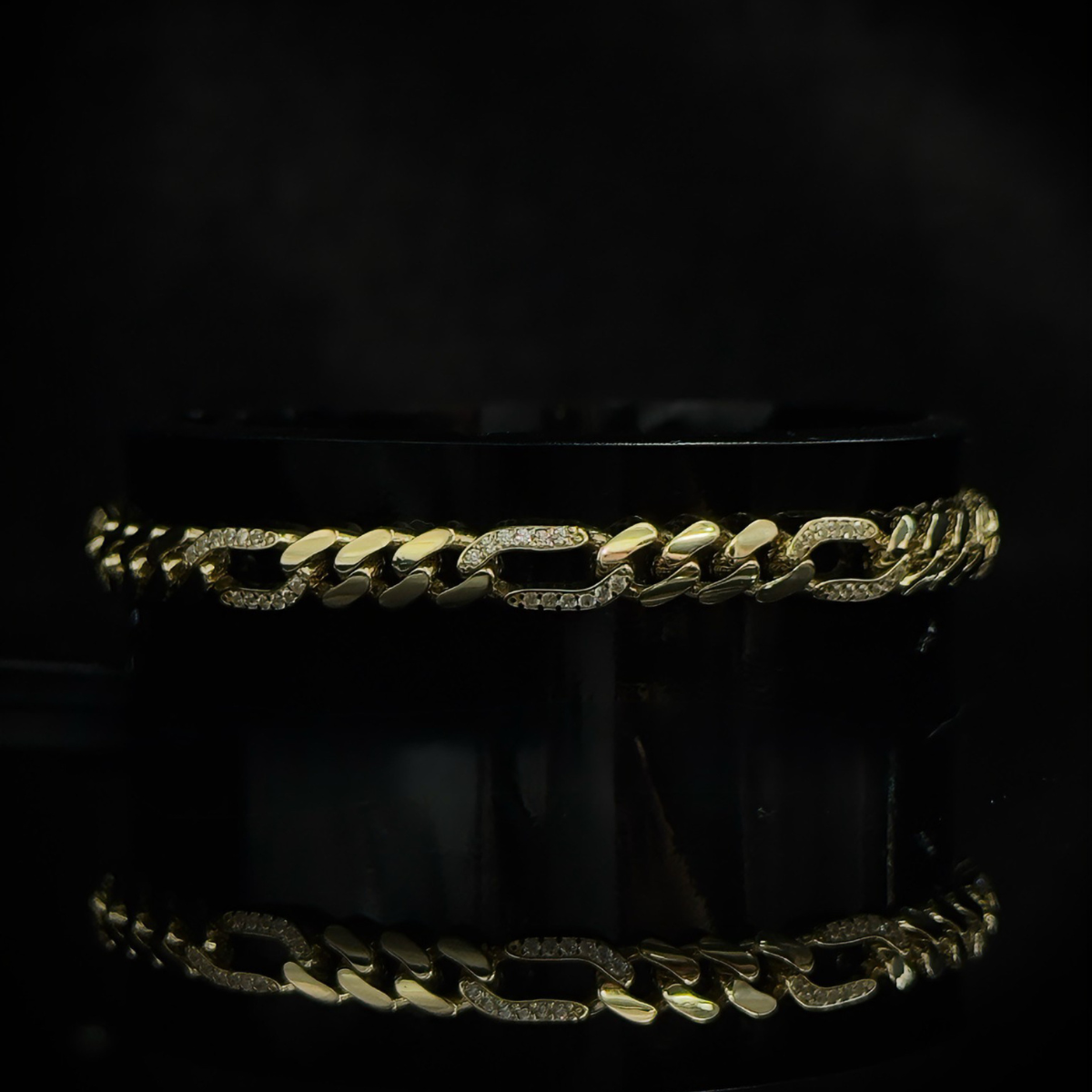 PULSO 3x1 ORO 10k 21.5cm - Edicion exclusiva