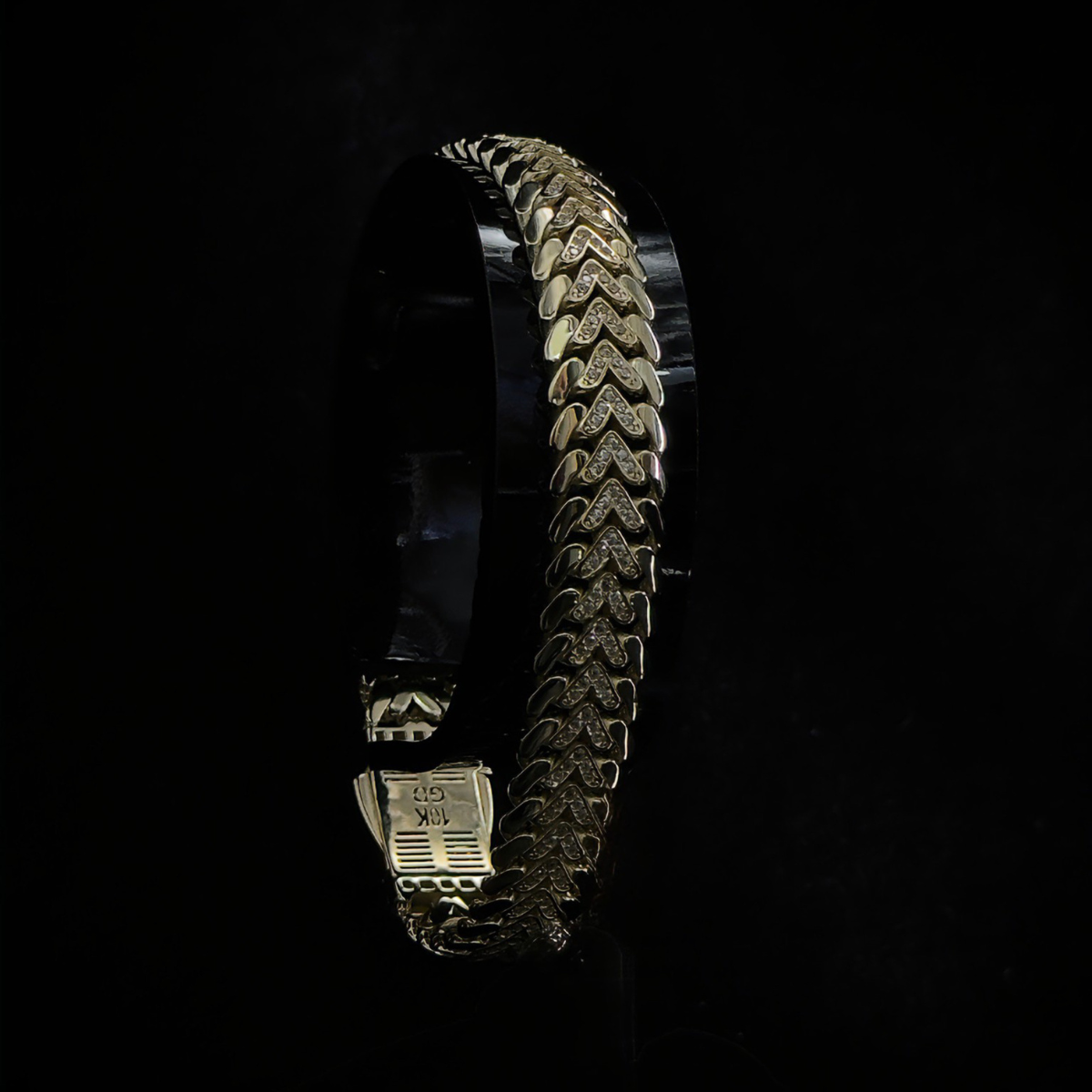 PULSO PETATILLO GOLDEN DELUXE ORO 10k 21.5cm - Edicion exclusiva