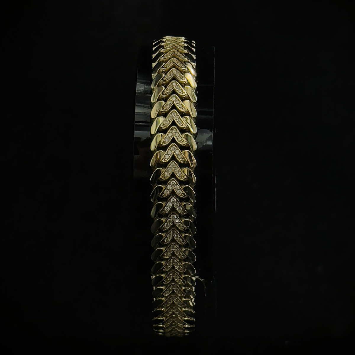 PULSO PETATILLO GOLDEN DELUXE ORO 10k 21.5cm - Edicion exclusiva