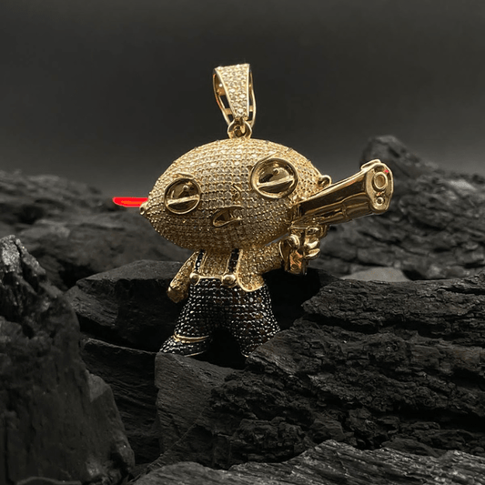 DIJE FAMILY GUY STEWIE GRIFFIN ORO 14 KILATES