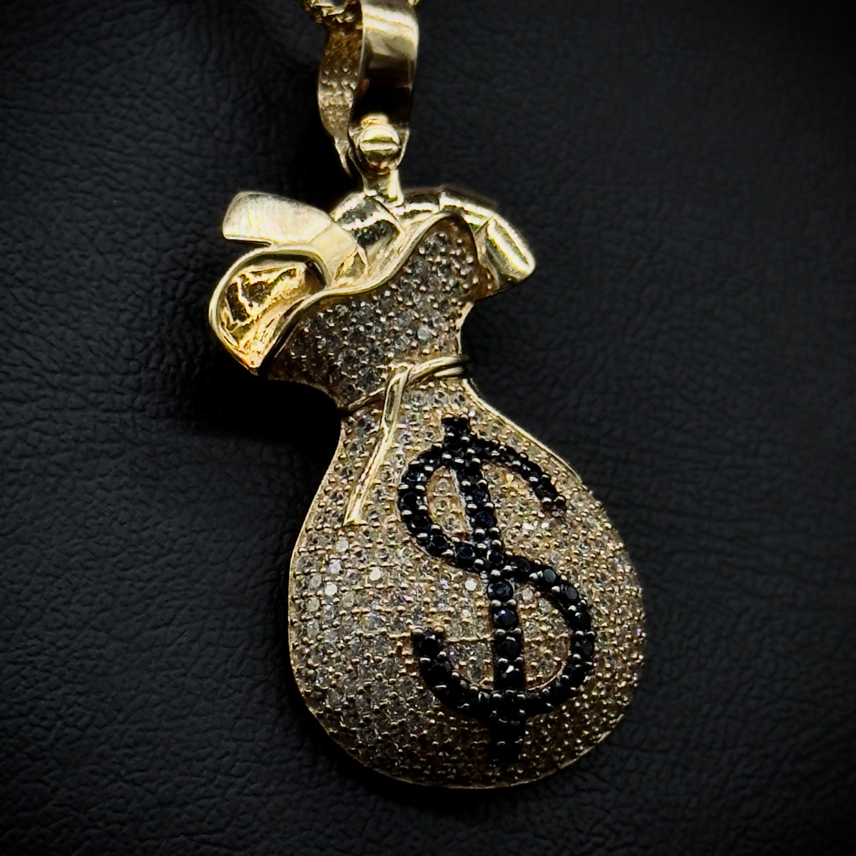 DIJE MONEY BAG ORO 14k