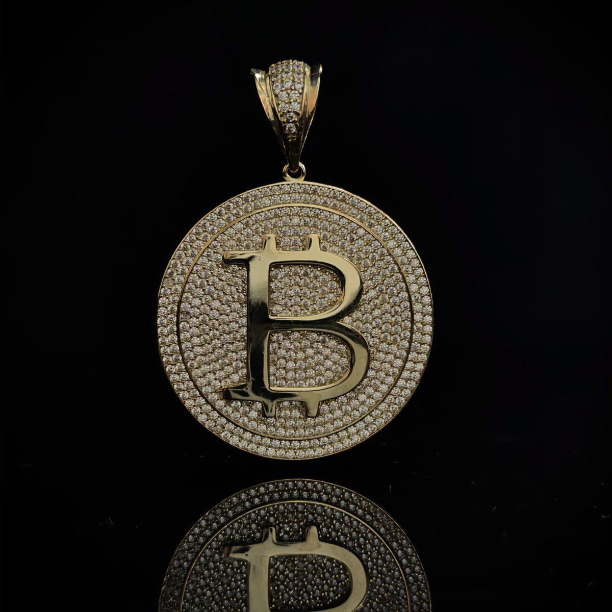 DIJE BITCOIN EN ORO 10k