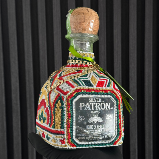 COMBO 100 BOLETOS x 20000 BOTELLA ARTE HUICHOL + CADENA DE REGALO