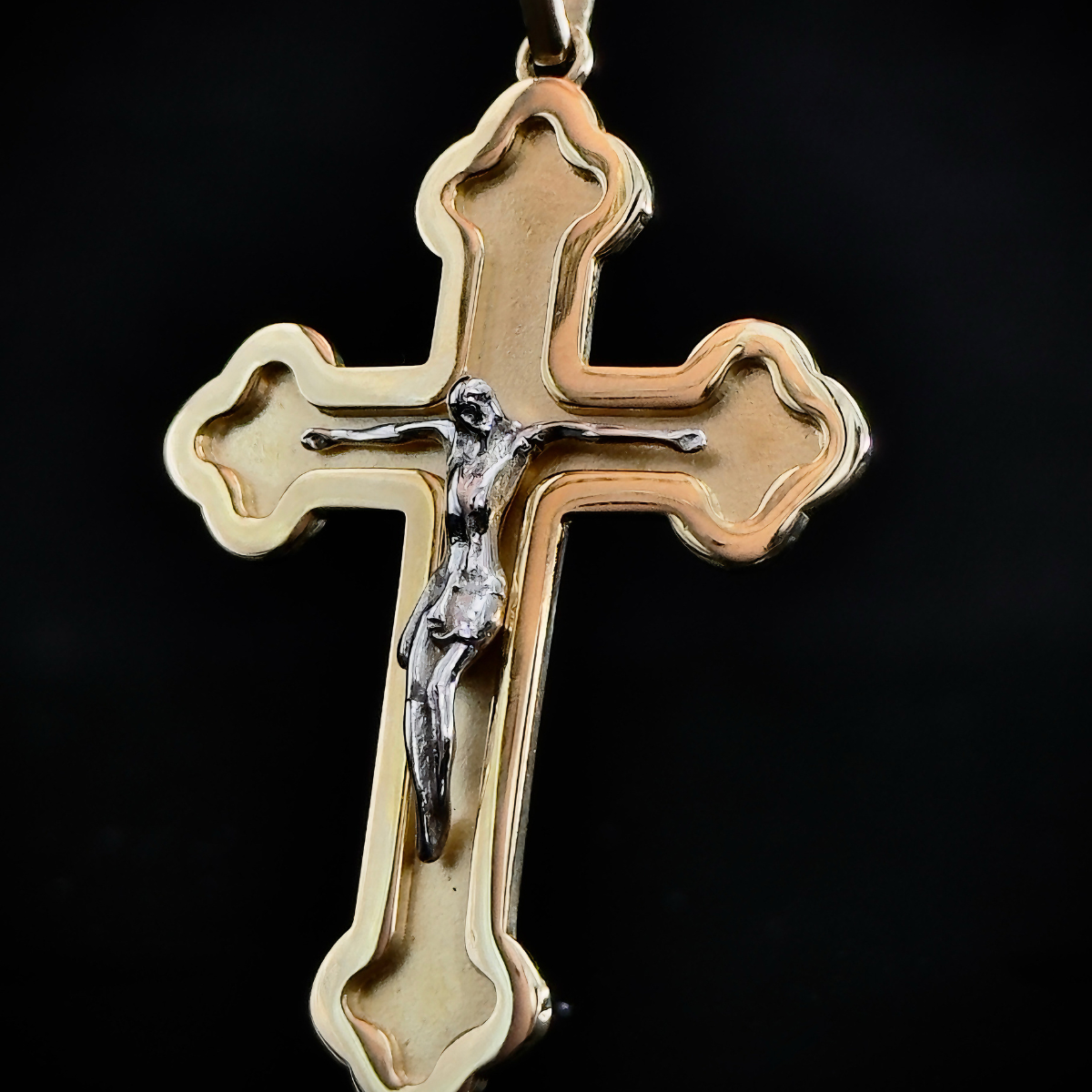 DIJE CRISTO ORO 10K